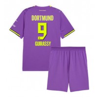 Borussia Dortmund Serhou Guirassy #9 Kolmas Peliasu Lasten 2026-27 Lyhythihainen (+ Lyhyet housut)